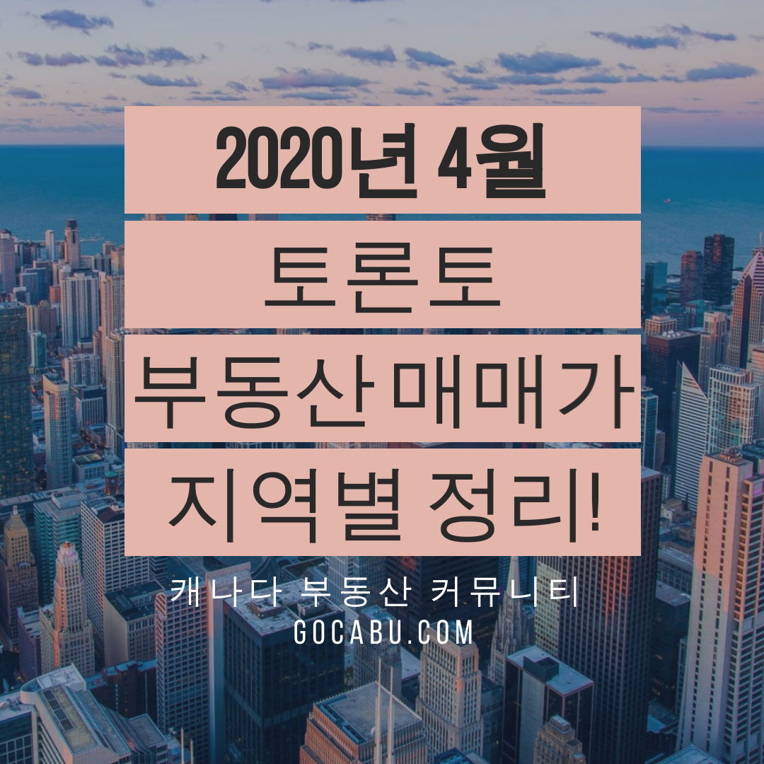 토론토 부동산 평균 매매가 1.jpg